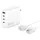 4smarts Ladegerät GaN Flex Pro 100W 3 USB-C+1 USB-A, Travel Edition