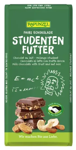 Rapunzel Studentenfutter Schokolade HIH bio 200g