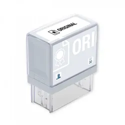 Office SF30 Lagertext Stempel mit Text "Original" (ca. 47x13 mm) Textstempel