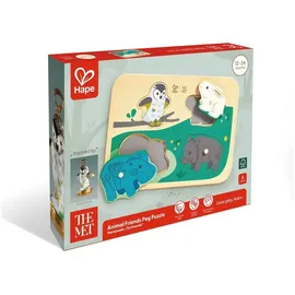 Toynamics The Met: Steckpuzzle "Tierfreunde" - 4 Teile