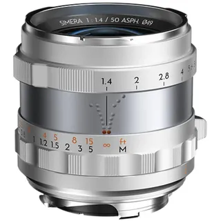 thypoch Simera 50mm f1,4 Leica M-Mount silber | nach 73.6 EUR Thypoch New Year Promotion