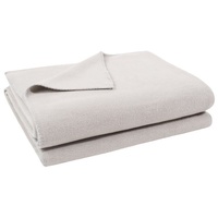 Plaid Soft-Fleece, zoeppritz, mit unverwechselbarem Cashmere Handfeel beige 110 cm x 150 cmGUTEMARKEN