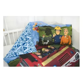 Herding Feuerwehrmann Sam Bettwäsche Größe 40x60 ¦ mehrfarbig ¦ Maße cm 100 H: 1