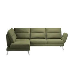 Max Schelling Ecksofa  Sentence ¦ grün ¦ Maße (cm): B: 250 H: 88 T: 208.0