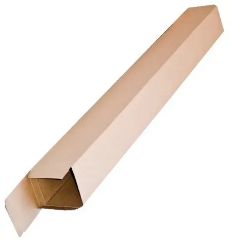 2400 Stück Versandhülsen für DIN A1, 1-wellig 75 x 75 x 750 mm braun