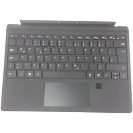Microsoft Surface Pro Type Cover Tastatur DE mit Fingerabruck ID schwarz