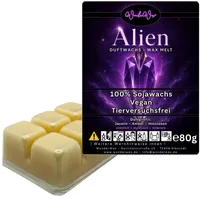 WonderWax Duftwachs WonderWax® Duftwachs 6 Würfel, (Alien), Duftrichtung: Alien