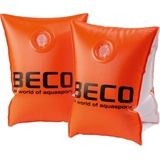 Beco Schwimmflügel zum Schwimmenlernen 09706, Schwimmhilfe für Auftrieb im Schwimmbecken, Schwimmärmel für viel Spaß im Wasser, Orange, Size 0 (1-6 Years)