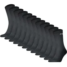 Puma Sport Crew Socken 12er Pack Schwarz/Weiß 35-38
