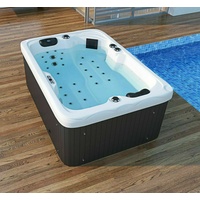 XXL Luxus SPA LED Whirlpool 2022 SET 190x135cm Outdoor-Indoor Pool Ozon 2 Pers,