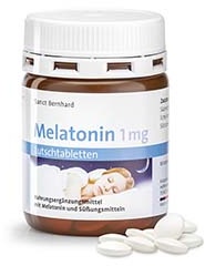 Compresse da sciogliere in bocca di melatonina da 1mg - 58 g