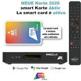 DIGIQuest Decoder Digiquest AX3_tivusat Combo 4K Ultra HD DVB-S2/DVB-T2