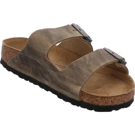 Birkenstock Arizona Weichbettung Nubukleder geölt faded khaki 42