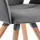 Niehoff Sessel Alvaro Teak - canvas heather anthrazit