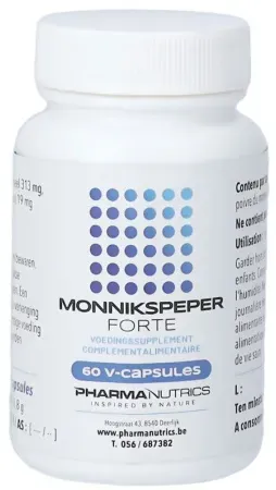 PharmaNutrics Mönchspfeffer Forte 60 Kapseln