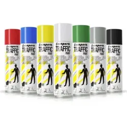 AMPERE TRAFFIC PAINT Bodenmarkierspray Traffic Paint 500ml gelb