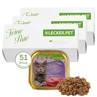 Lyra Pet Lecker.Pet® Emily's Feine Paté Reich an Rind