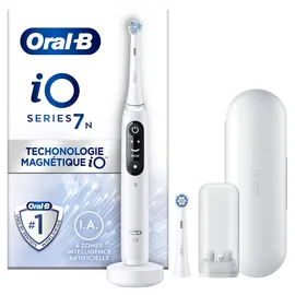 Oral-B iO Series 7N White Alabaster mit Bluetooth + Aufsteckbürsten 2 St.