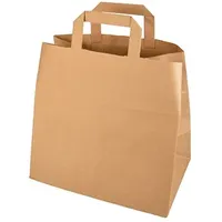 Papstar 50 Tragetaschen, Papier 25 cm x 26 cm