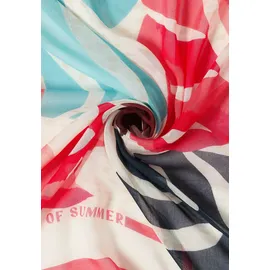 Cecil Bandana mit Print Weiß