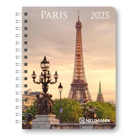 N NEUMANNVERLAGE Paris 2025 - Diary - Buchkalender - Taschenkalender - 16,5x21,6