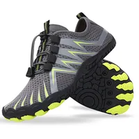 Freiluftkind Das Original Feel Pro 2.0 rutschfeste Barfußschuhe (Grau/Größe EU 35) – der perfekte Barfußschuh für Dein Abenteuer – Barfusslaufschuhe Barfuss Schuhe - 35 EU