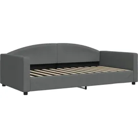 vidaXL Tagesbett 100 x 200 cm Dunkelgrau