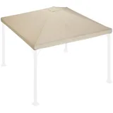 KONIFERA Pavillon-Ersatzdach Murano, 300 g/m2, BxT: 300x300 cm beige