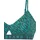 ELBSAND Bustier-Bikini Damen Petrol 34 Cup C/D