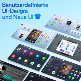 Awesafe 4+64GB Autoradio für Audi A4 S4 RS4 B6 B7 SEAT Exeo mit Wireless Carplay Android Auto 7 Zoll HD Touchscreen GPS Navigation