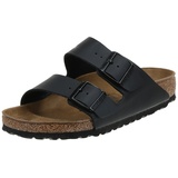 Birkenstock Herren Arizona SFB Cuir Gras Noir Sandale, 46 EU Schmal - 46 EU Schmal