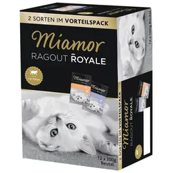 Miamor Ragout Royale Kitten in Gelee 12x100g Geflügel und Rindfleisch in Gelee