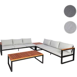 Mendler HWC-L26 Loungeset hellgrau