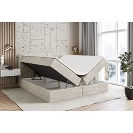 altdecor Boxbett 160 x 200 cm H3 Creme