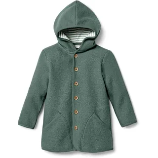 Tchibo - Kinder-Walkjacke mit Merinowolle - Baby - Gr. 74/80 - dunkelgrün