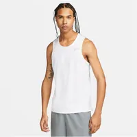 Nike Dri-FIT Miler Lauf-Tanktop Herren 100 white/reflective silv S