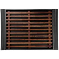 Asa Selection ASA Schneidebrett kitchen'art; Schwarz, Keramik, 42x3.3x30 cm,