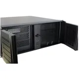 Inter-Tech 4U-4098-S, Rack schwarz,