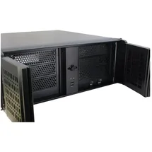 Inter-Tech 4U-4098-S, Rack schwarz,