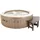 Intex PureSpa Beistelltisch braun 124 x 48 x 42 cm