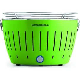Lotusgrill Holzkohlegrill limettengrün
