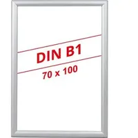 Sprintis Klapprahmen silber 70,0 x 100,0 cm, 1 St.