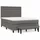 vidaXL Boxspringbett 140 x 200 cm Grau