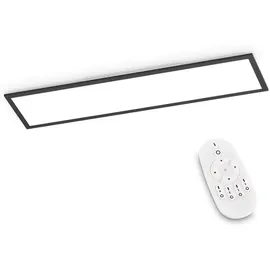 EGLO LED Deckenleuchte Bottazzo 1 schwarz 100 x 25 cm 25 W