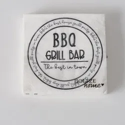 Serviette Grillhouse 20 Stück Variante 3