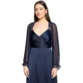 Vera Mont Bolero-Jacke mit gekräuseltem Ausschnitt 40