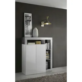 Home Affaire Mehrzweckschrank Hamburg 108 x 126 x 42 cm Weiß