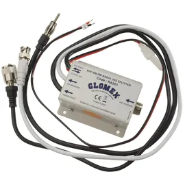 Glomex Vhf/am-fm-radio-/ais-splitter - Silver - One Size