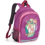 NICI 49218 Magical Forest 32x22x10cm bunt-Nachhaltiger Mädchen und Jungen-Rucksack mit verstellbaren Schulterriemen