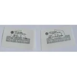 Volkswagen 7LA853675AN 7LA853675AP Schriftzug Last Edition T6.1 Aufkleber California, schwarz/Chrom
